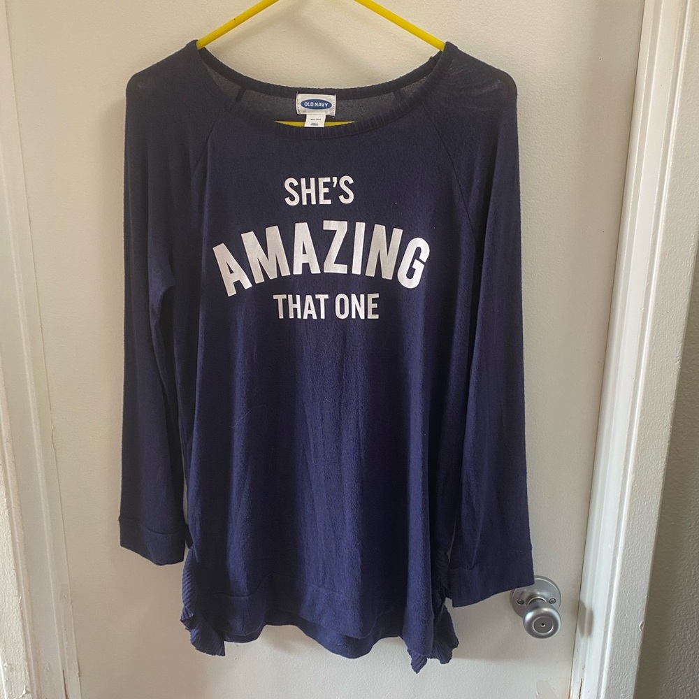 Woman’s sweater shirt